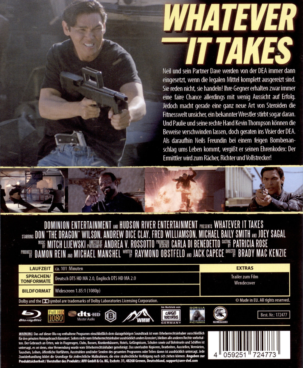 WHATEVER IT TAKES - SCANAVO - 4K-REMASTERED  (Blu-ray Disc)