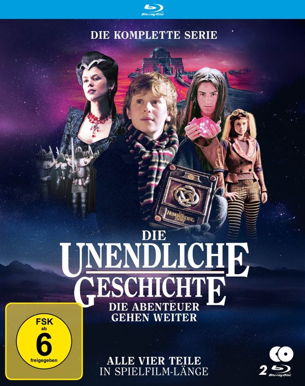 Die unendliche Geschichte - Die Abenteuer gehen weiter (Miniserie)  [2 BRs]  (Blu-ray Disc)