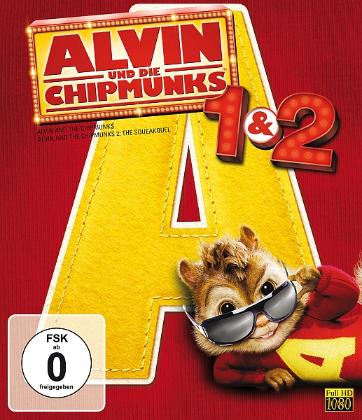 Alvin und die Chipmunks 1+2 (blu-ray)