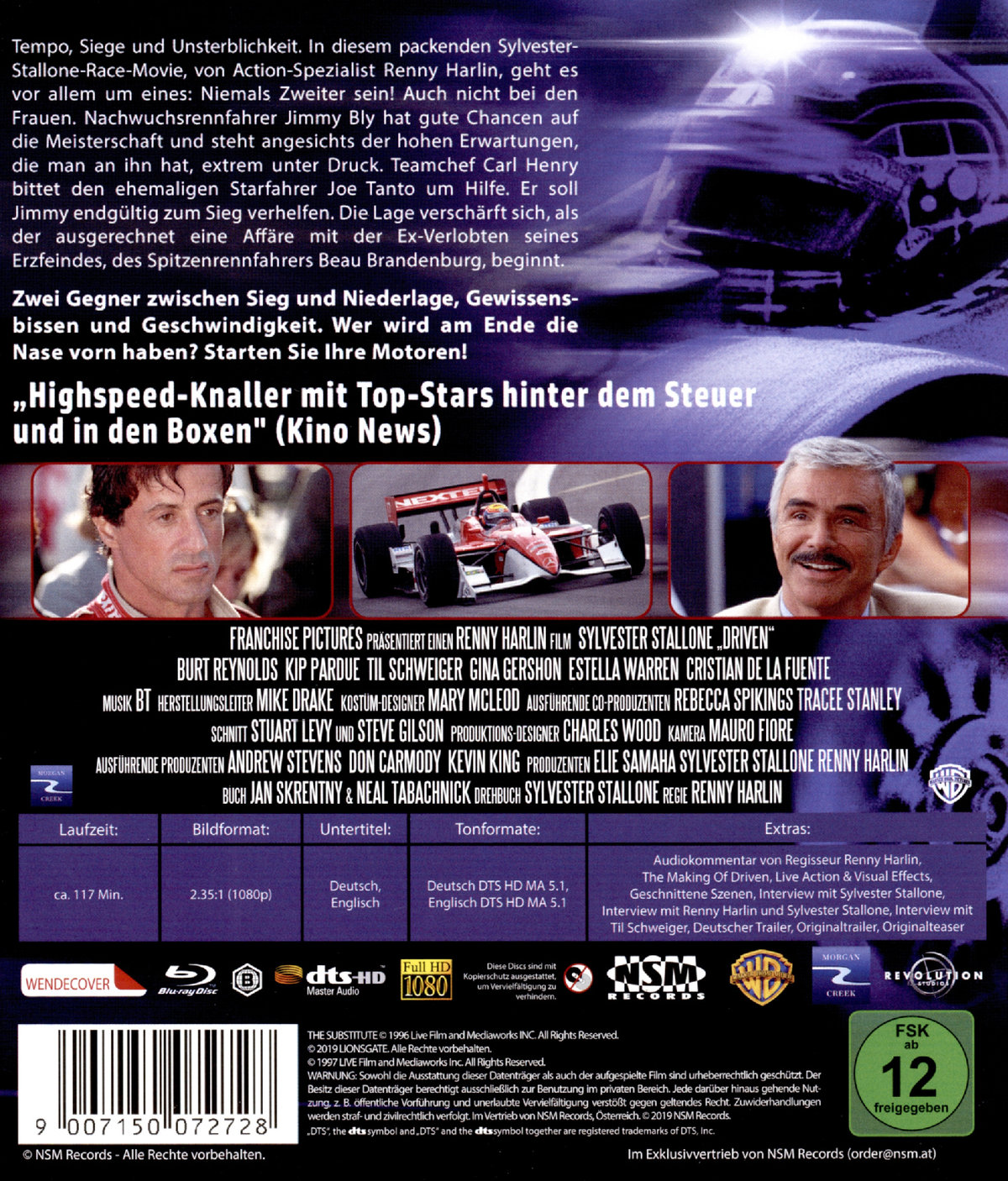 Driven (blu-ray)