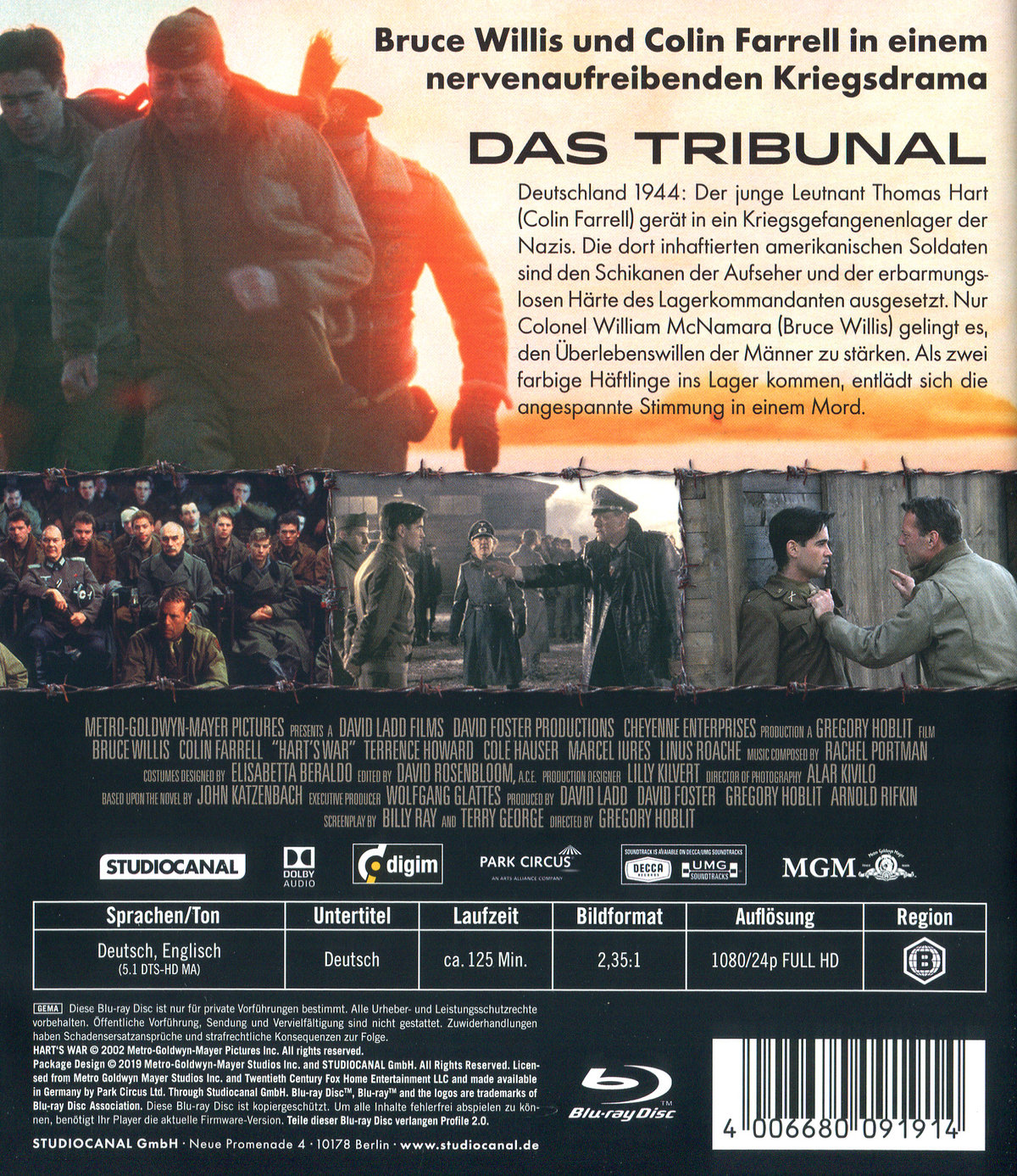 Tribunal, Das (blu-ray)