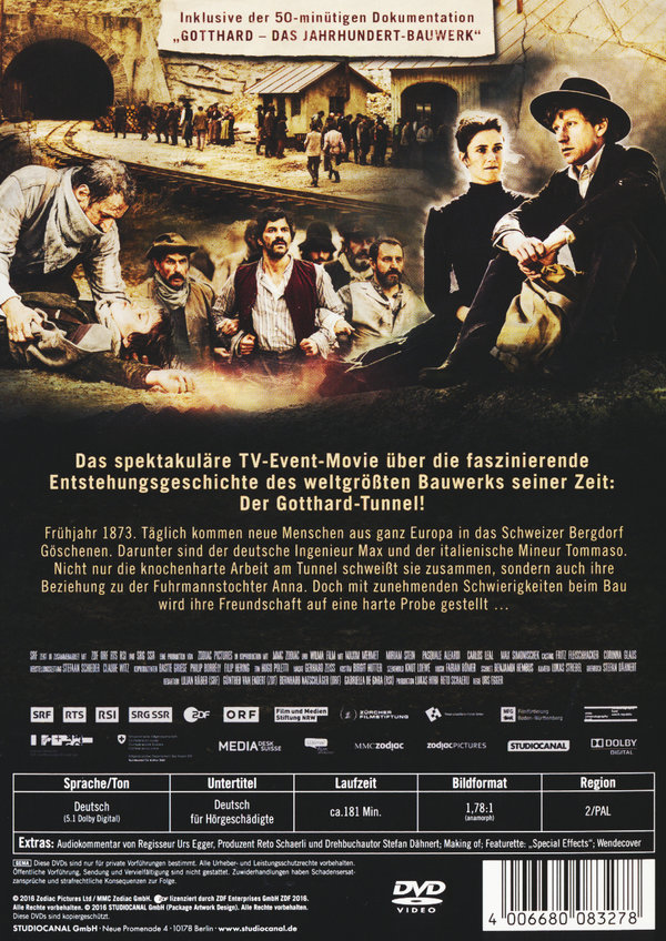 Gotthard  [2 DVDs]  (DVD)