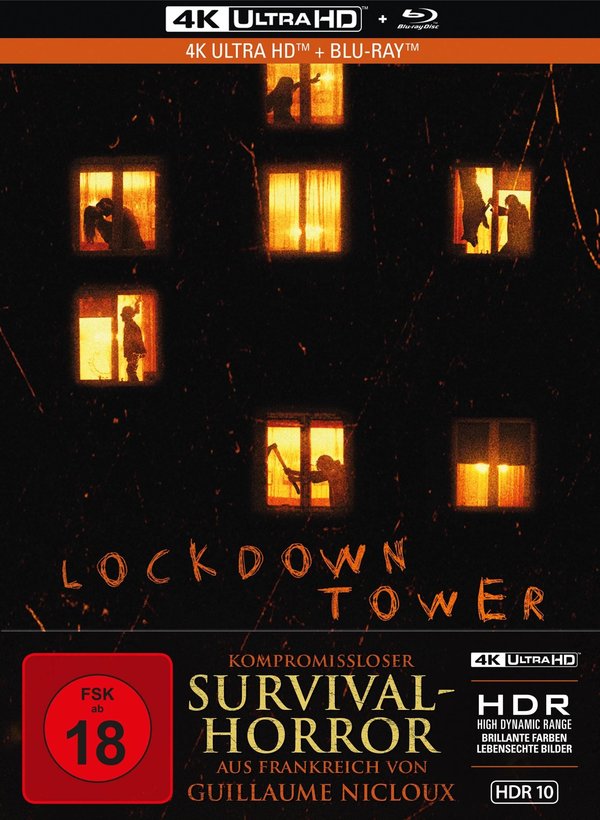 Lockdown Tower - Uncut Mediabook Edition (4K Ultra HD+blu-ray)