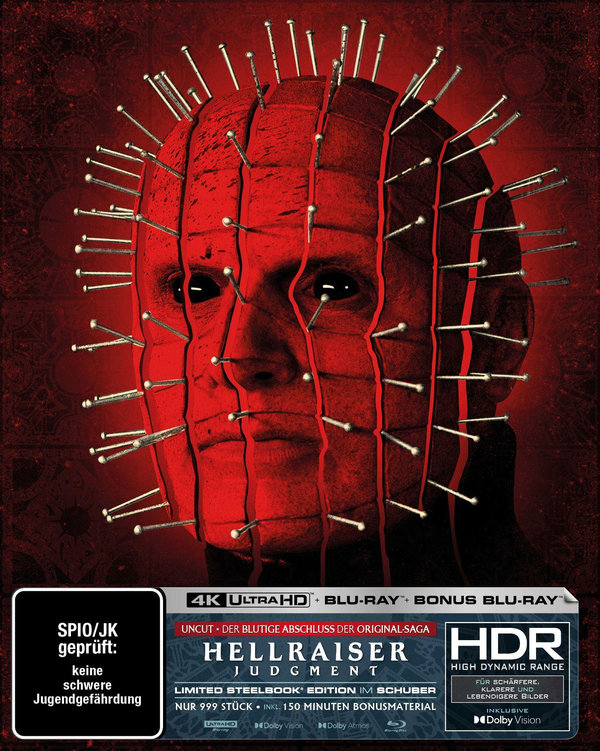 Hellraiser: Judgment - Uncut Steelbook Edition  (4K Ultra HD+blu-ray) (C)