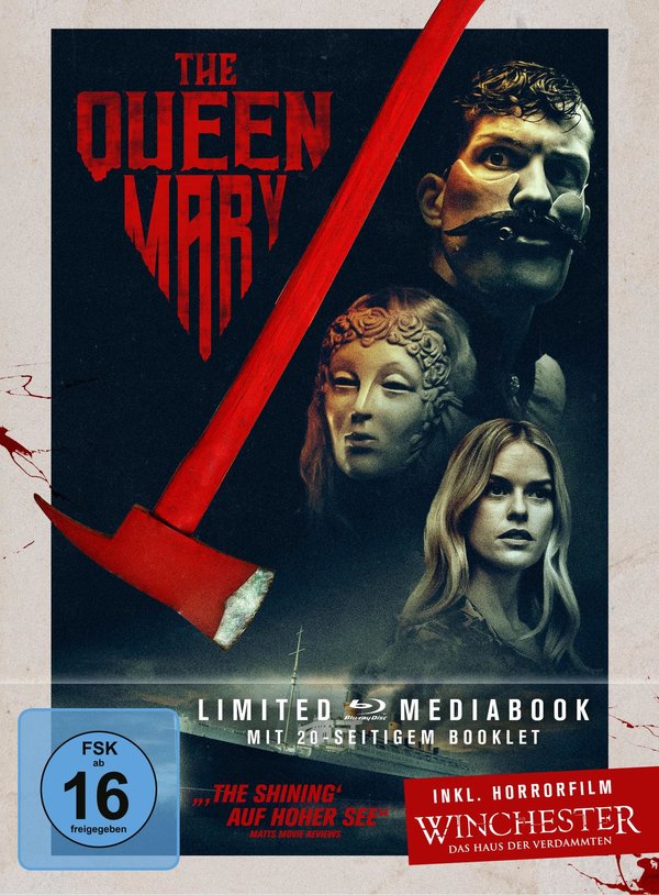 The Queen Mary - Uncut Mediabook Edition  (Blu-ray Disc)