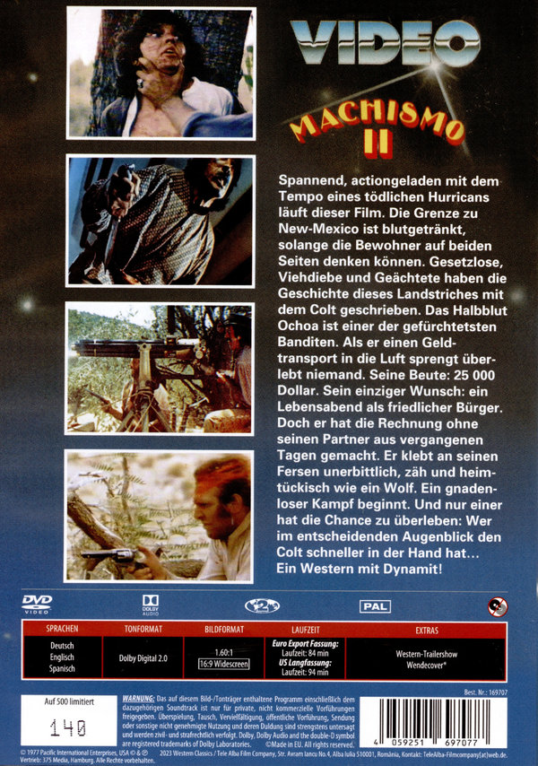 MACHISMO II: Die letzte Revanche  (DVD) MACHISMO II: Die letzte Revanche  (DVD)