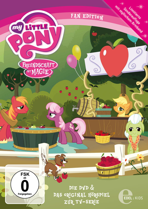 My little Pony - Fan Edition  (+ Hörspiel-CD) (+ Gummiarmband)  (DVD)
