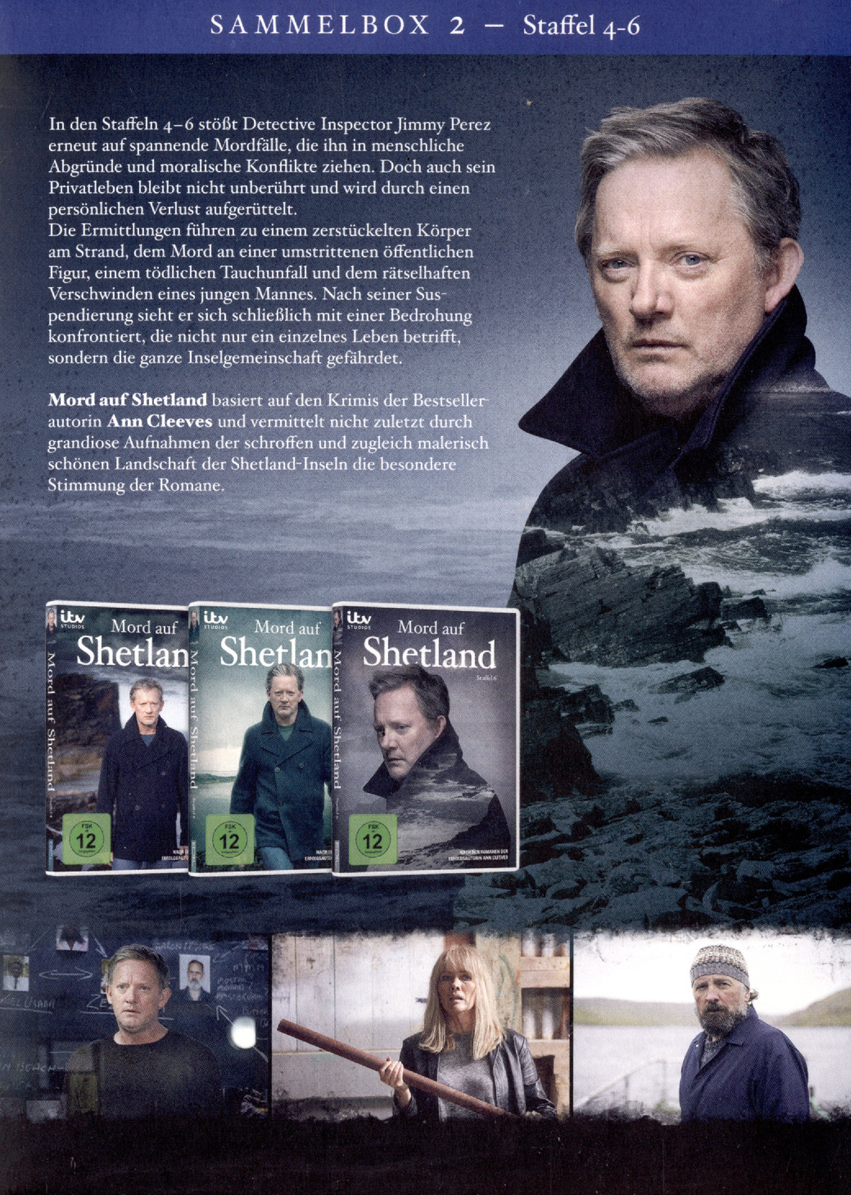 Mord auf Shetland - Sammelbox 2 - Staffel 4-6  [8 DVDs]  (DVD)