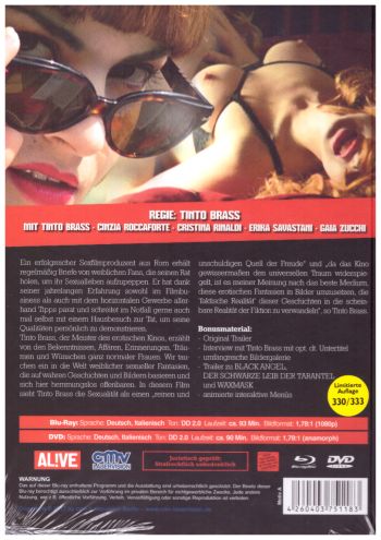 Tinto Brass - P.O. Box - Uncut Mediabook Edition (DVD+blu-ray) (A)