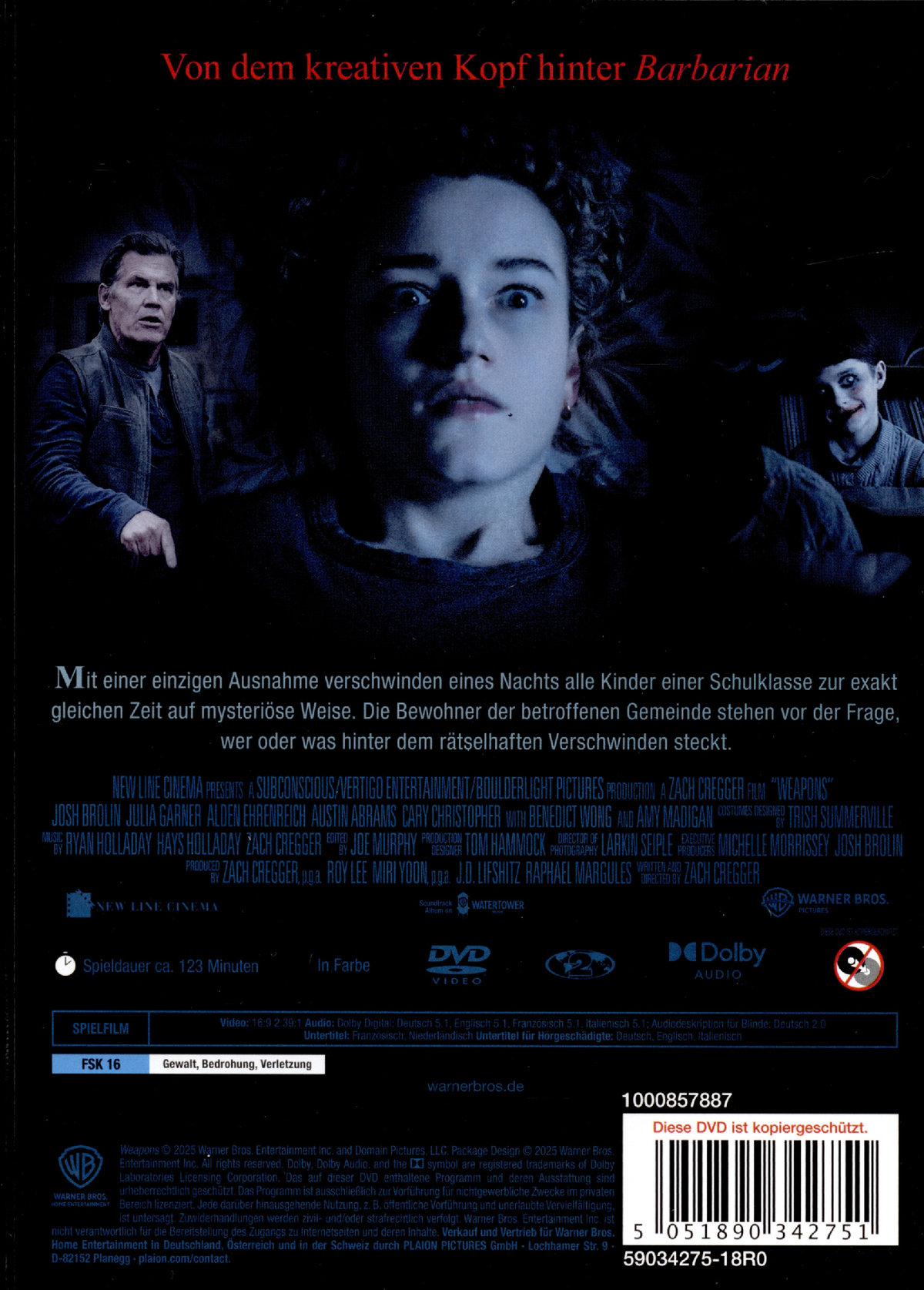 Weapons - Die Stunde des Verschwindens  (DVD)