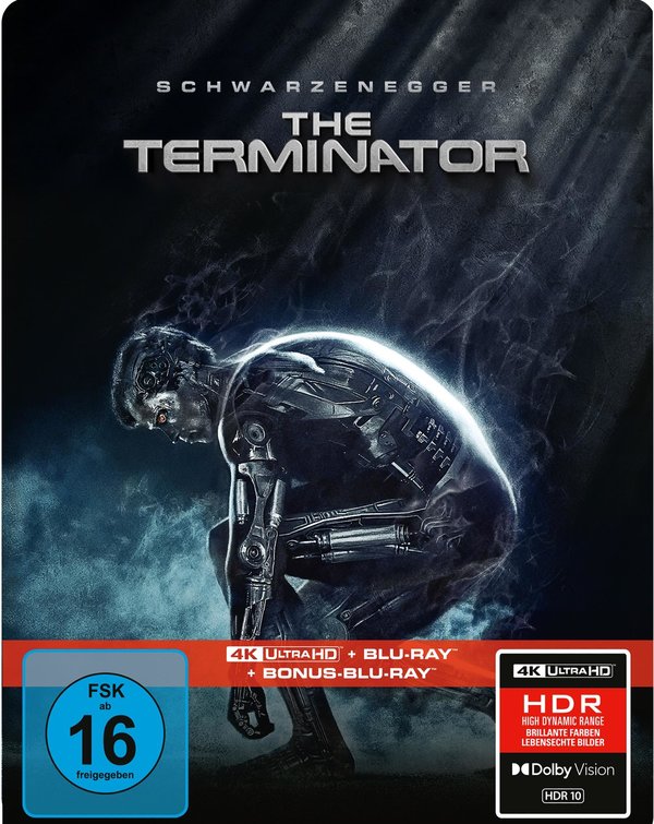 Terminator - Uncut Steelbook Edition  (4K Ultra HD+blu-ray) (B)