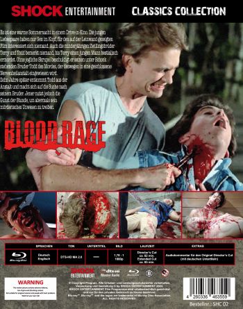 Blood Rage - Uncut Classic Collection  (blu-ray)