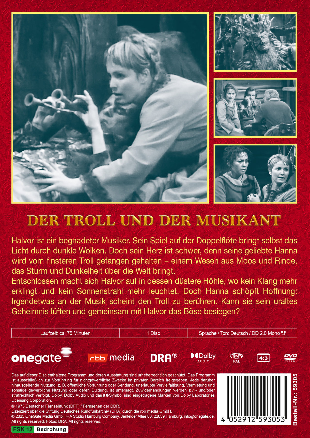 Der Troll und der Musikant (DDR TV-Archiv)  (DVD)