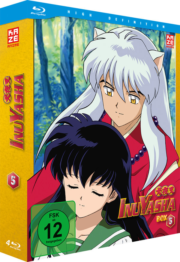 InuYasha - Die TV Serie - Box Vol. 5/Episoden 105-138  [4 BRs]  (Blu-ray Disc)