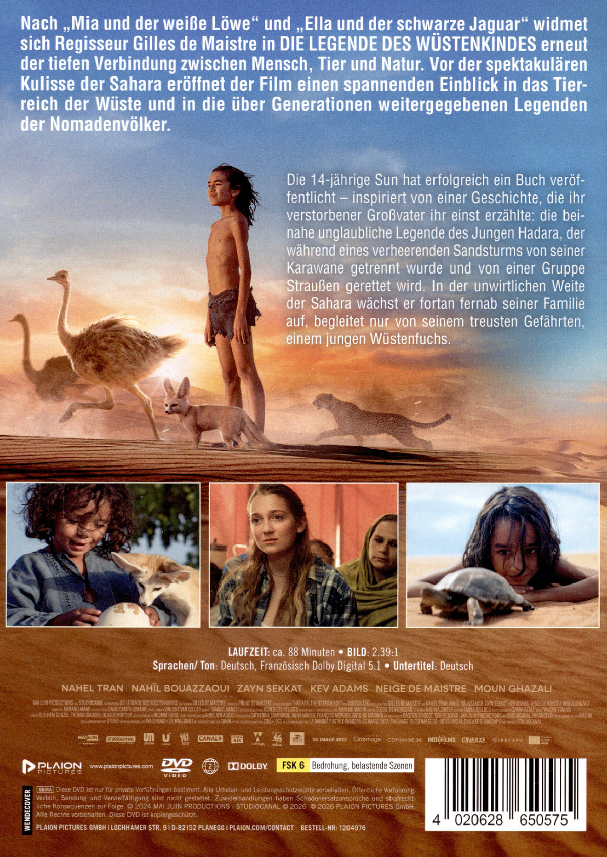 Die Legende des Wüstenkindes  (DVD)