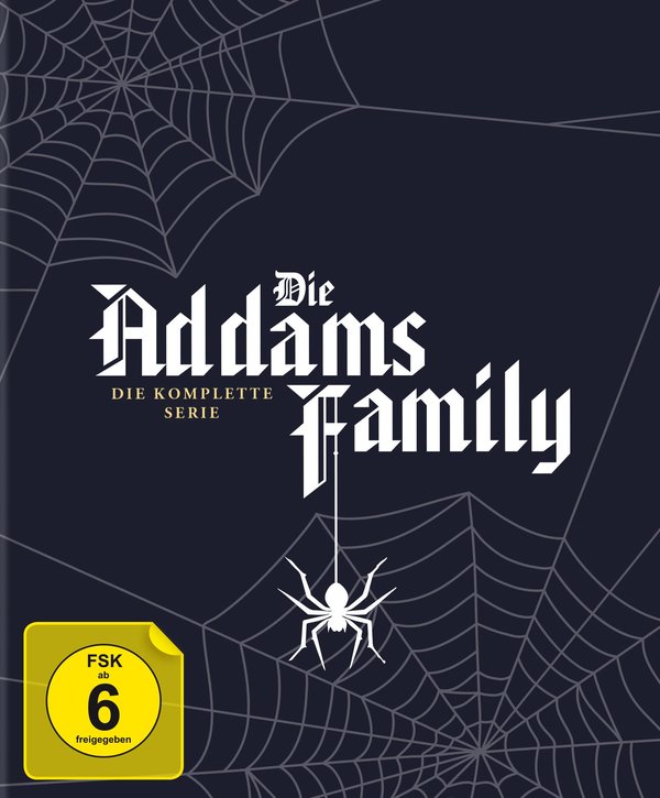 Addams Family - Die komplette Serie - Digipaks mit Schuber  [6 BRs]  (Blu-ray Disc)
