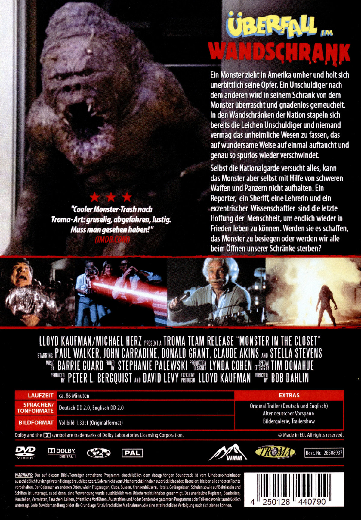 Überfall im Wandschrank  (DVD)