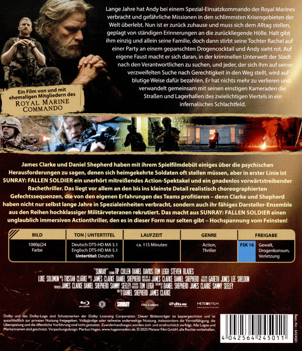 Sunray: Fallen Soldier  (Blu-ray Disc)