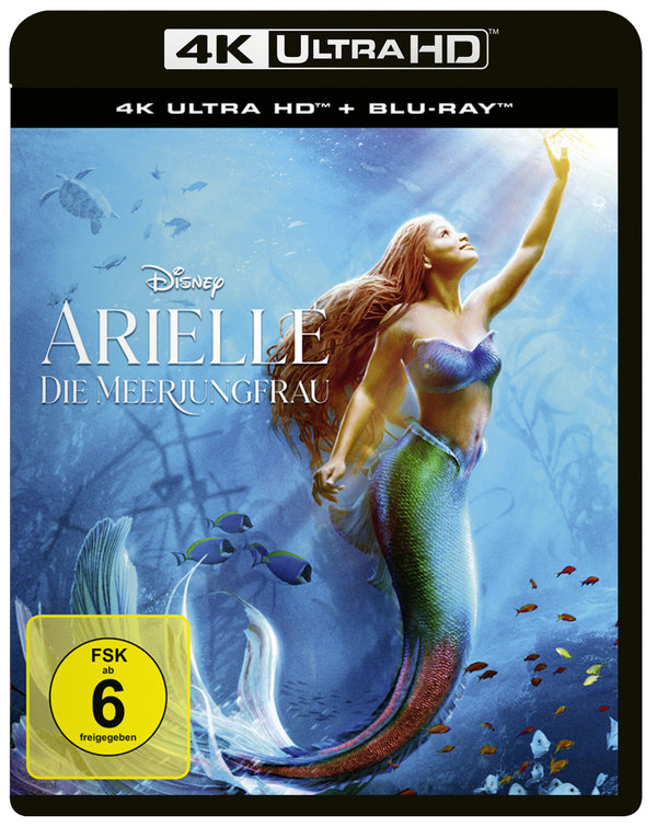 Arielle, die Meerjungfrau  (4K Ultra HD) (+ Blu-ray)  (Blu-ray 4K Ultra HD)