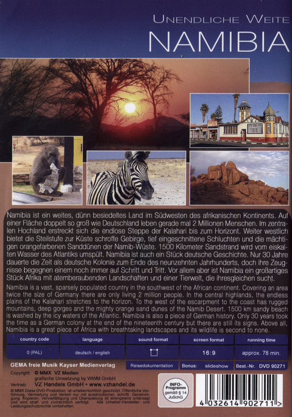 Insider - Afrika: Namibia - Unendliche Weite  (DVD)