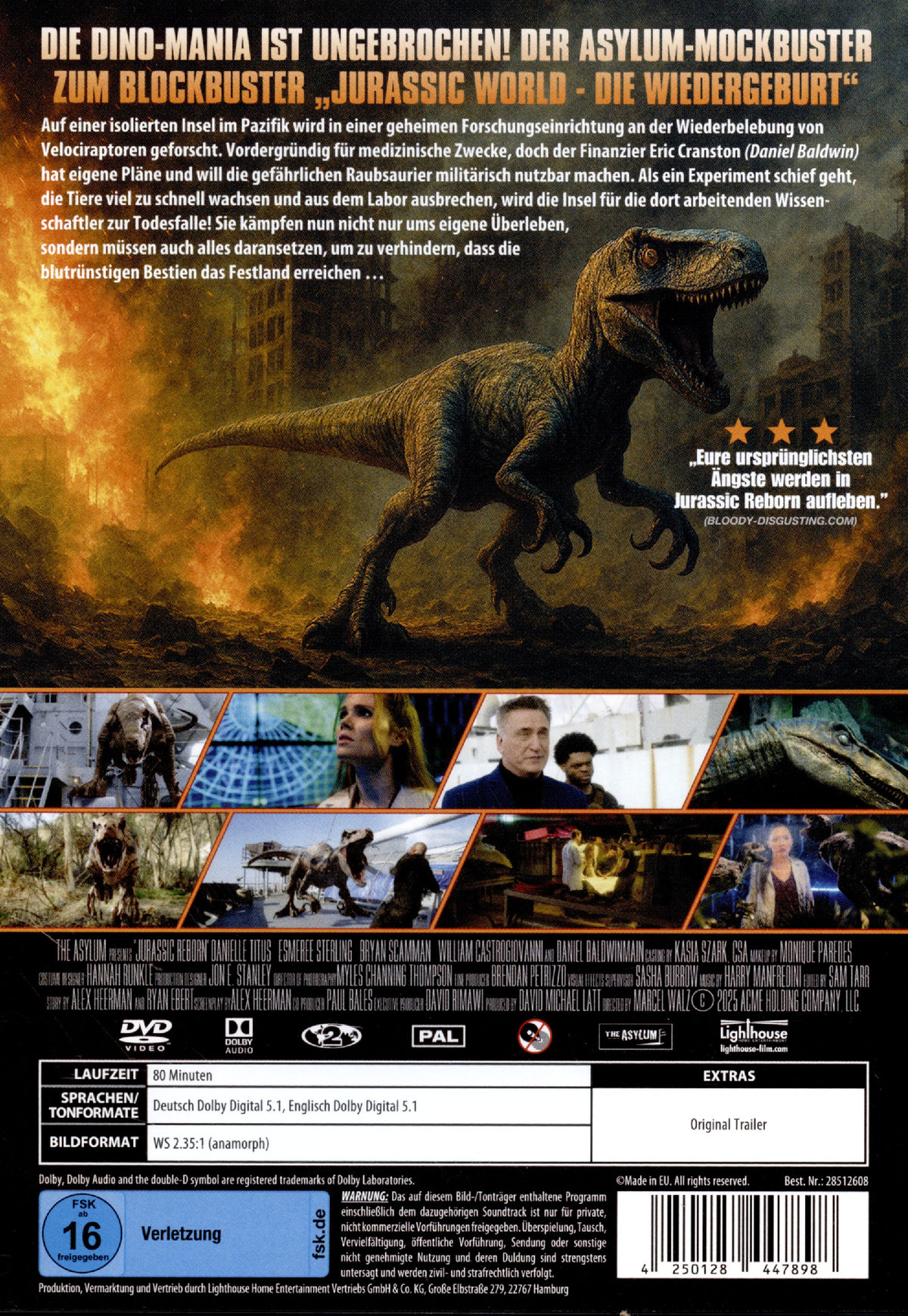 Jurassic Reborn  (DVD)