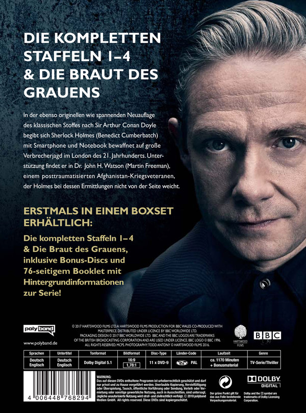 Sherlock - Staffel 1-4