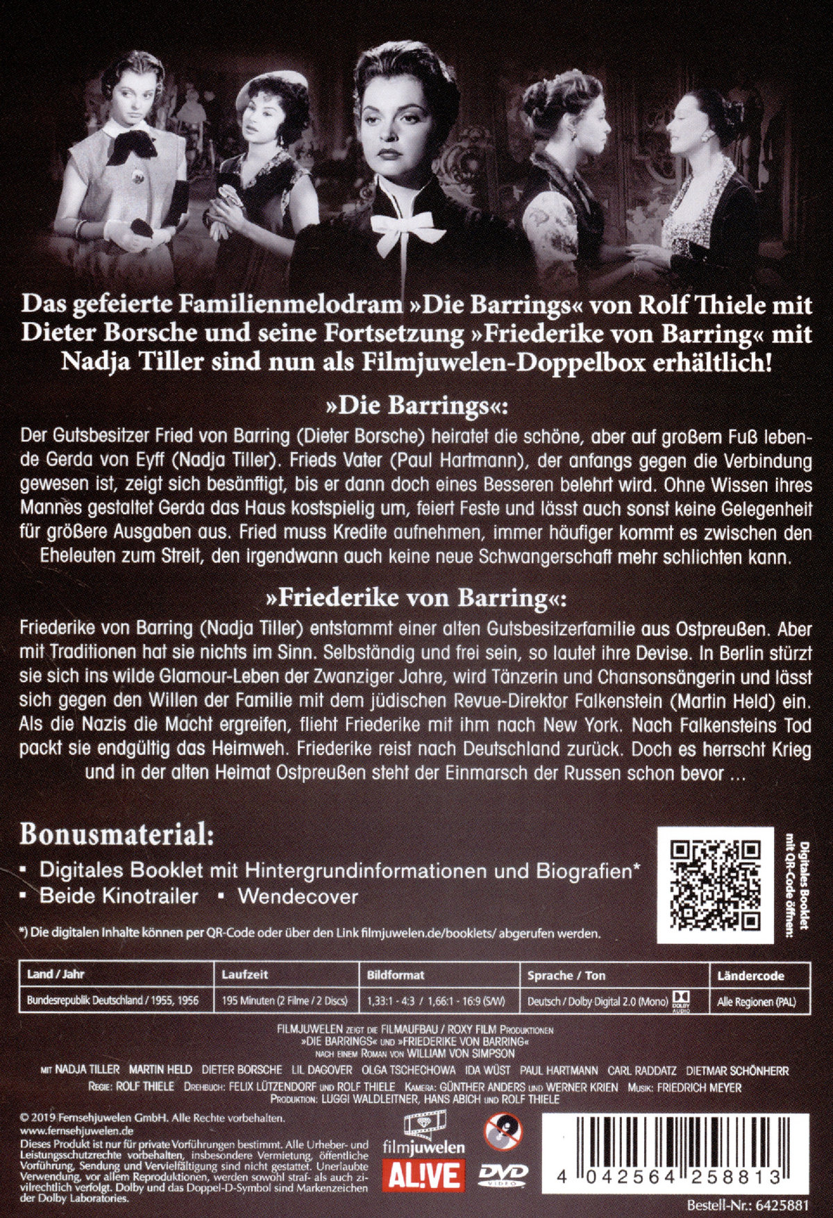 Die Barrings & Friederike von Barring - Doppelbox  (Neuauflage) [2 DVDs]  (DVD)