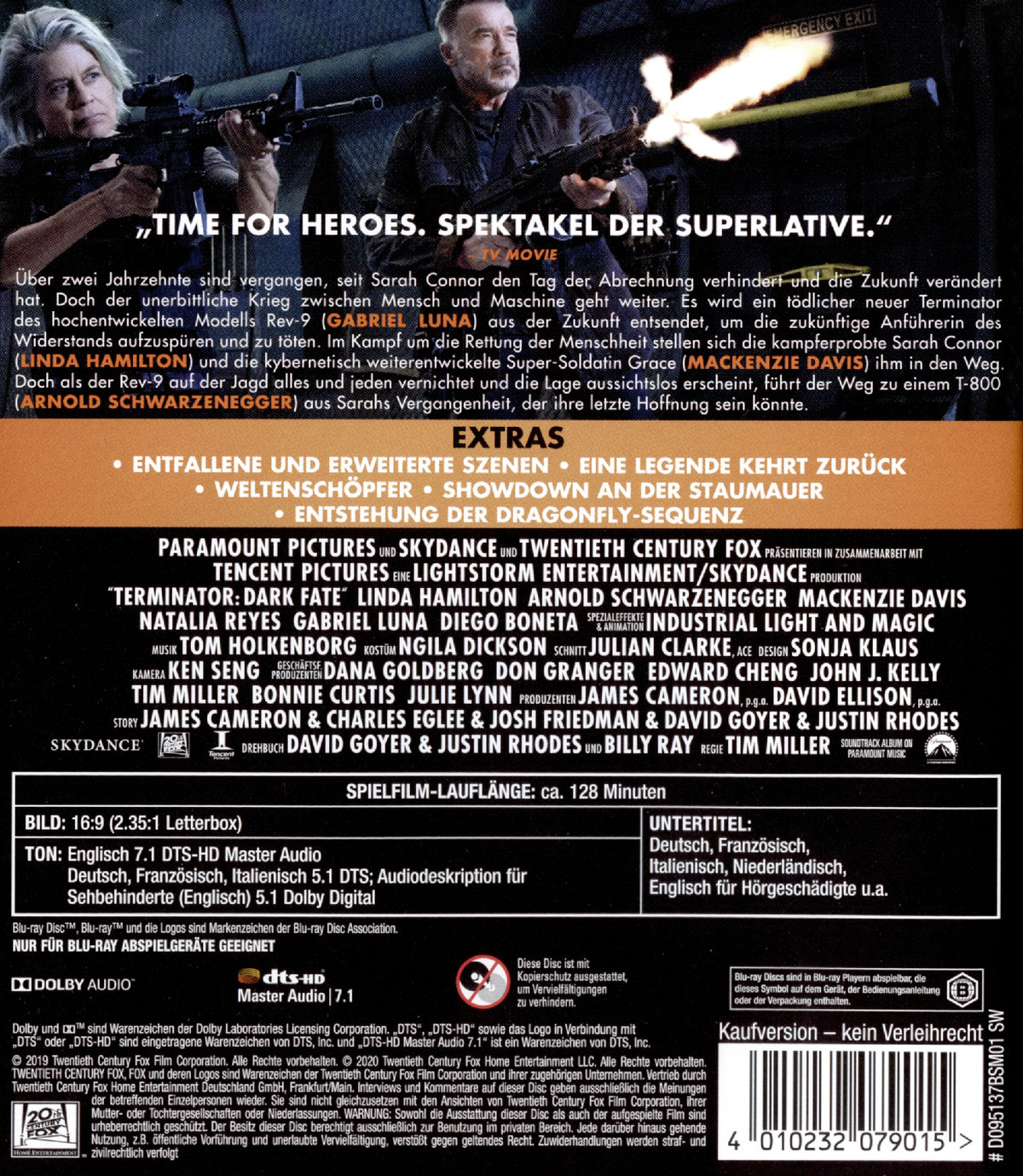 Terminator - Dark Fate (blu-ray)