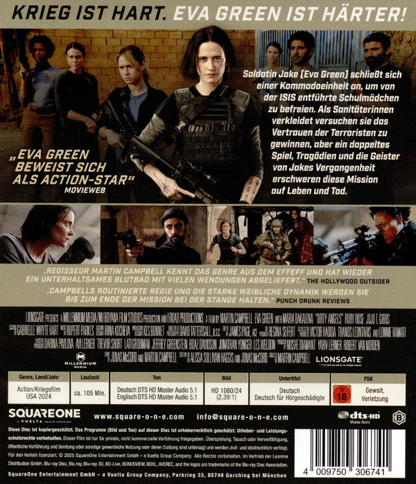 Dirty Angels  (Blu-ray Disc)