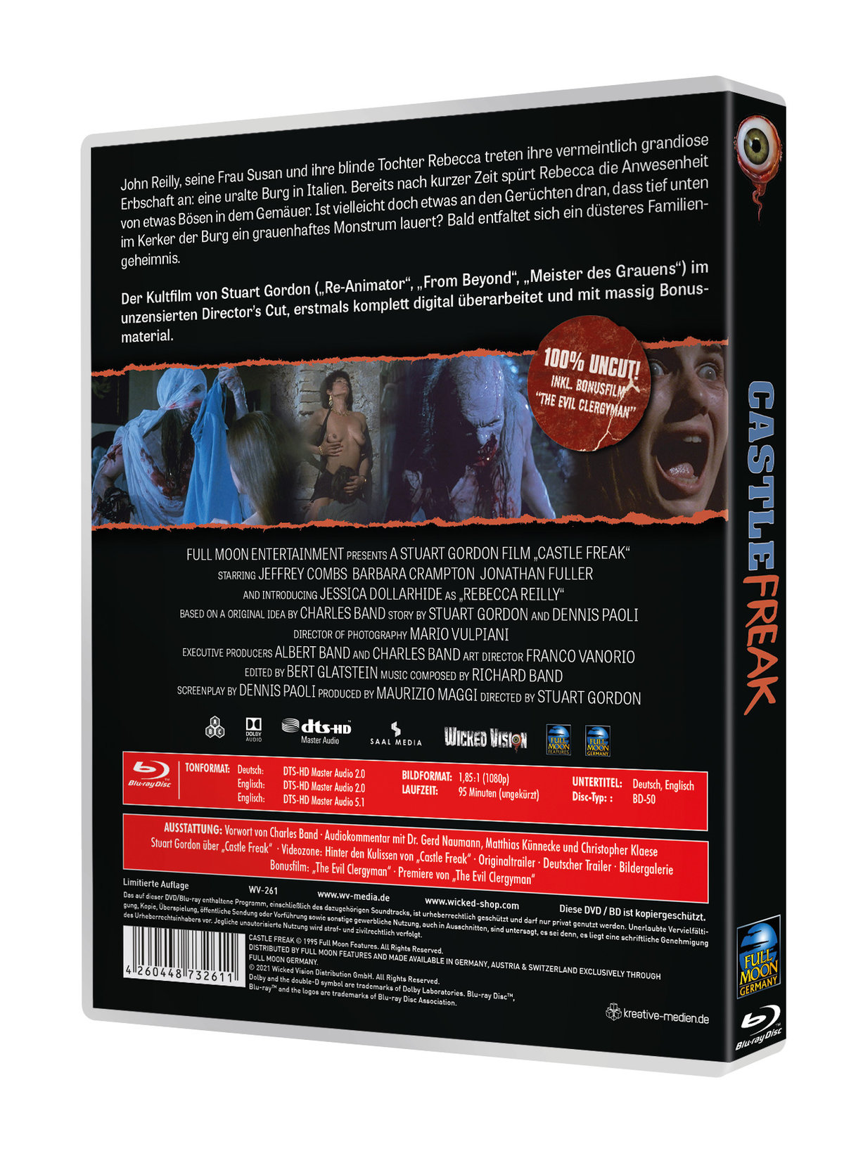 Castle Freak - Uncut Edition (blu-ray)