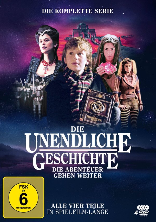 Die unendliche Geschichte - Die Abenteuer gehen weiter (Miniserie)  [4 DVDs]  (DVD)