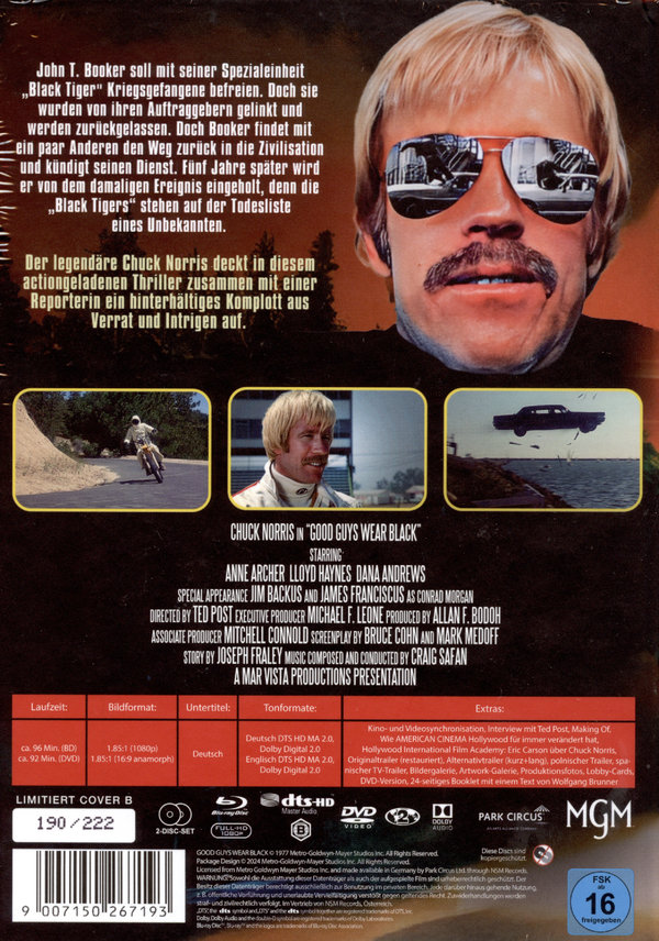 Black Tiger - Uncut Mediabook Edition (DVD+blu-ray) (B)
