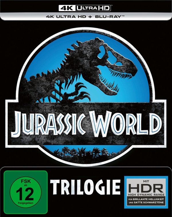 Jurassic World Trilogie (4K Ultra HD+blu-ray)