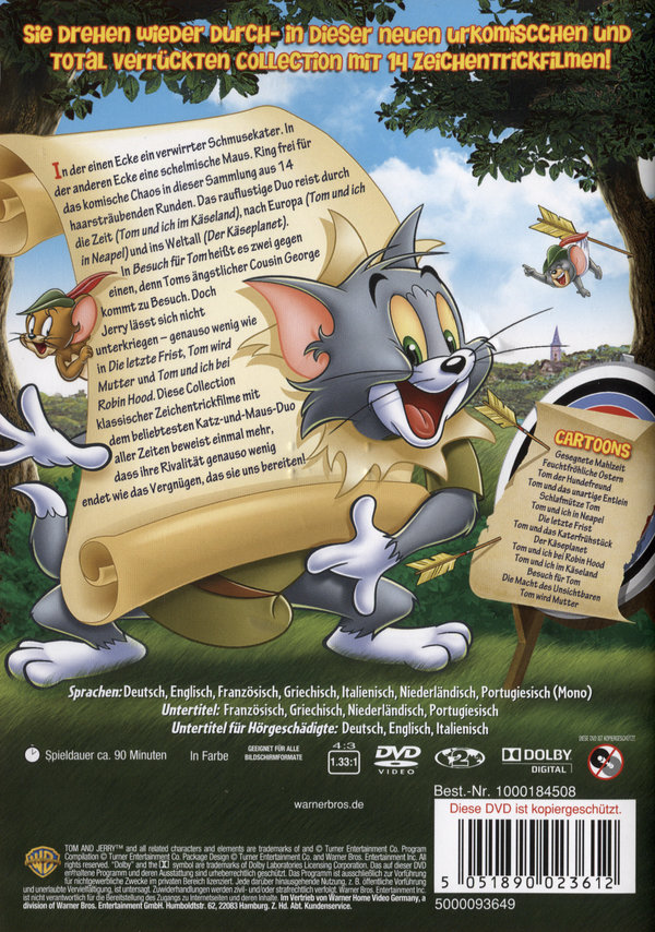 Tom & Jerry - Haarsträubende Abenteuer Vol. 1  (DVD)