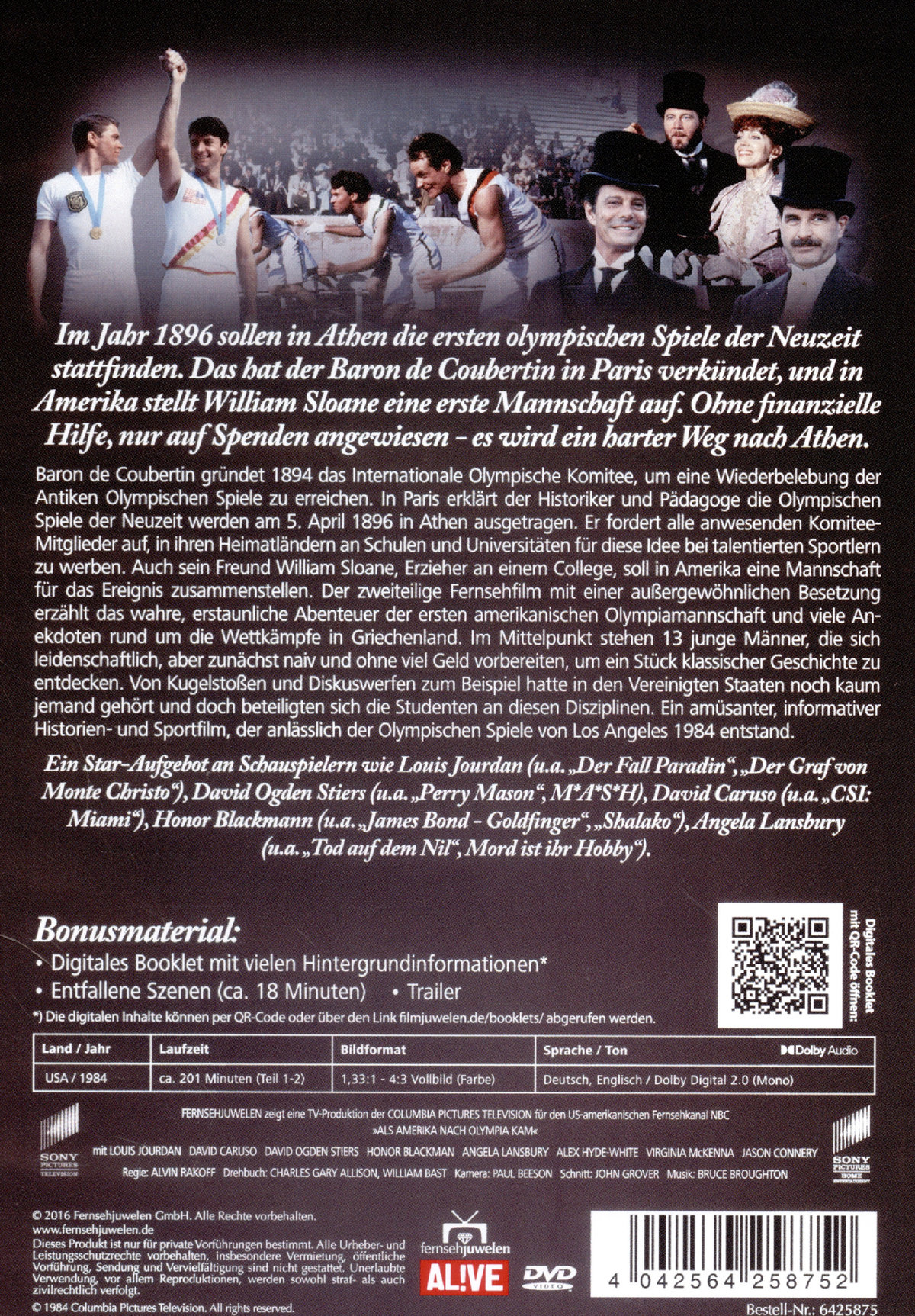 Als Amerika nach Olympia kam  (Neuauflage)  [2 DVDs]  (DVD)
