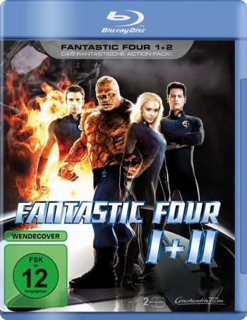 Fantastic Four 1+2 (blu-ray)