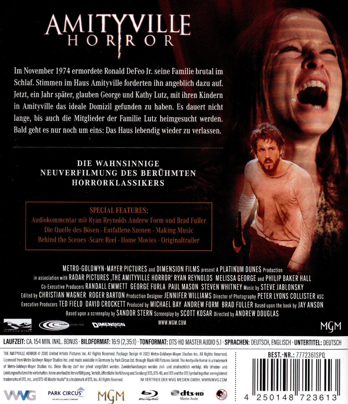 Amityville Horror - Nach einer wahren Geschichte (blu-ray)