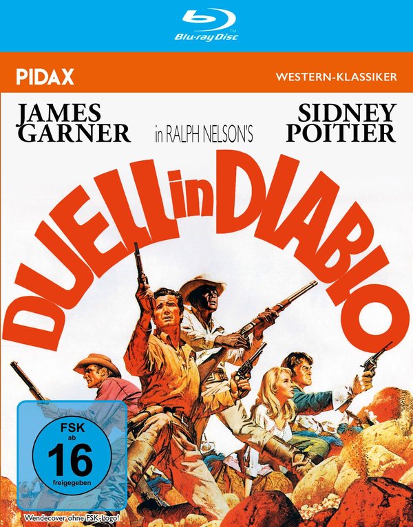 Duell in Diablo / Packender Kultwestern mit James Garner und Sidney Poitier (Pidax Western-Klassiker)  (Blu-ray Disc)