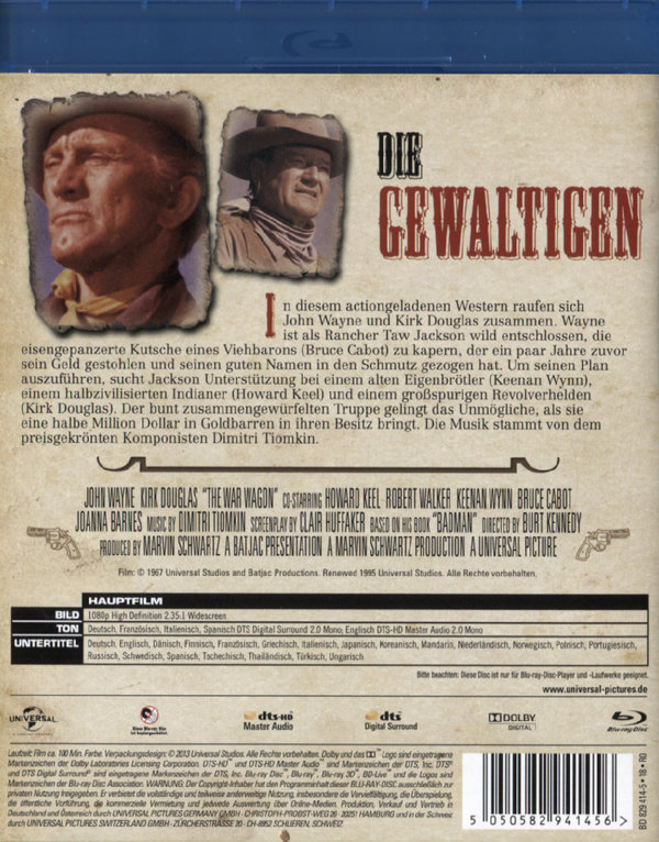 Die Gewaltigen  (Blu-ray Disc)