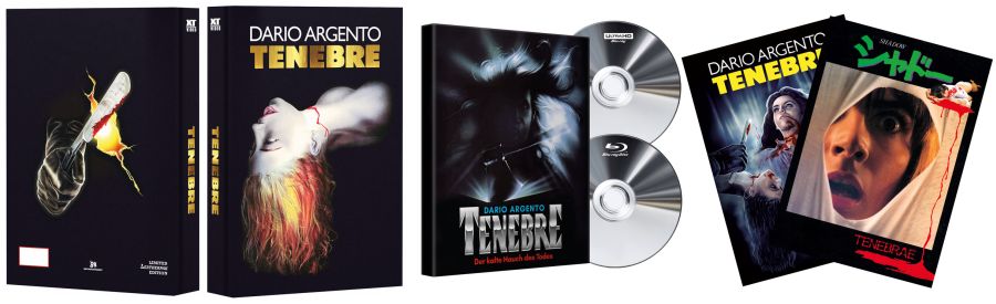 Tenebre - Uncut Leatherbook Edition (4K Ultra HD+blu-ray)