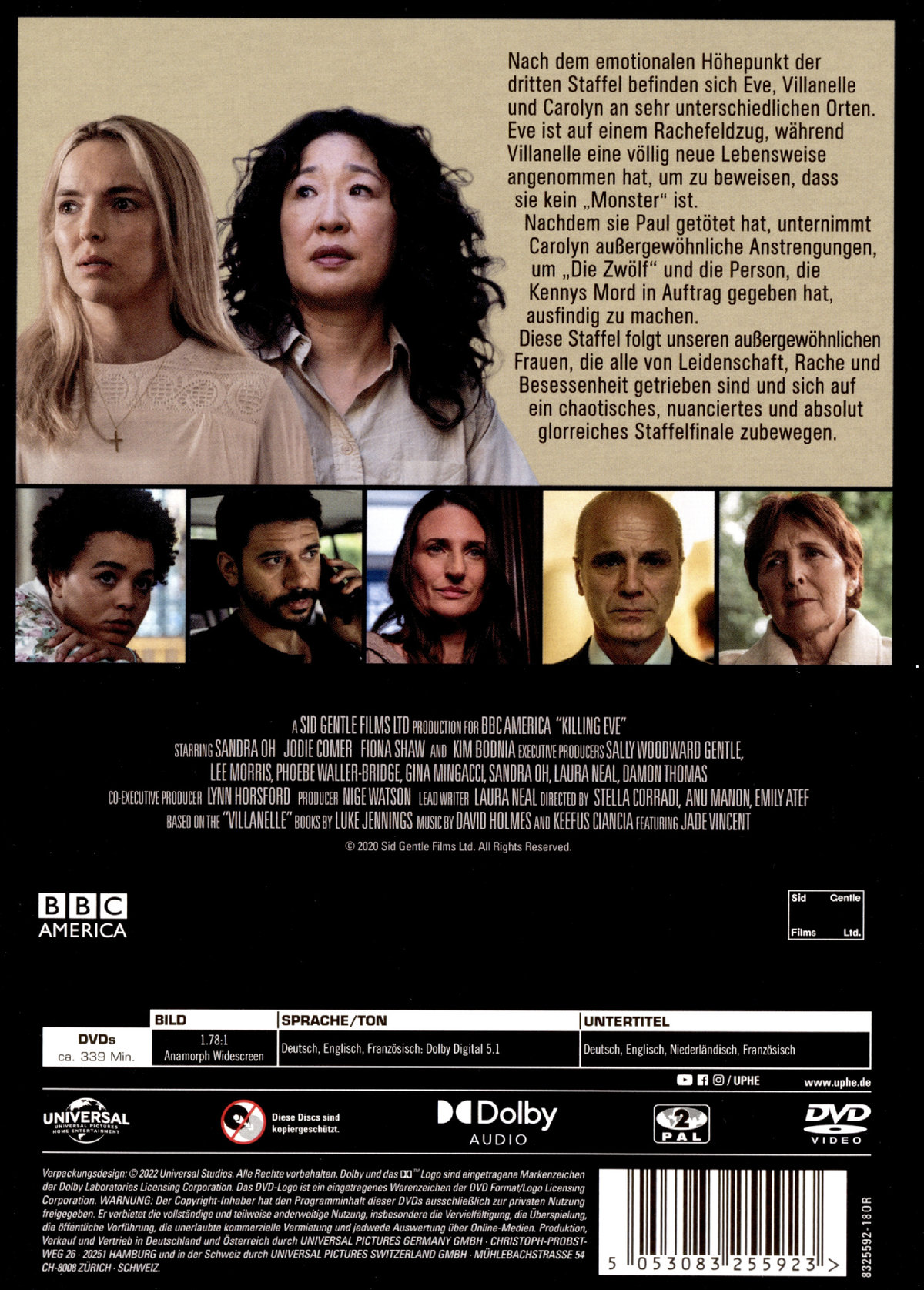 Killing Eve - Staffel 4  [2 DVDs]  (DVD)