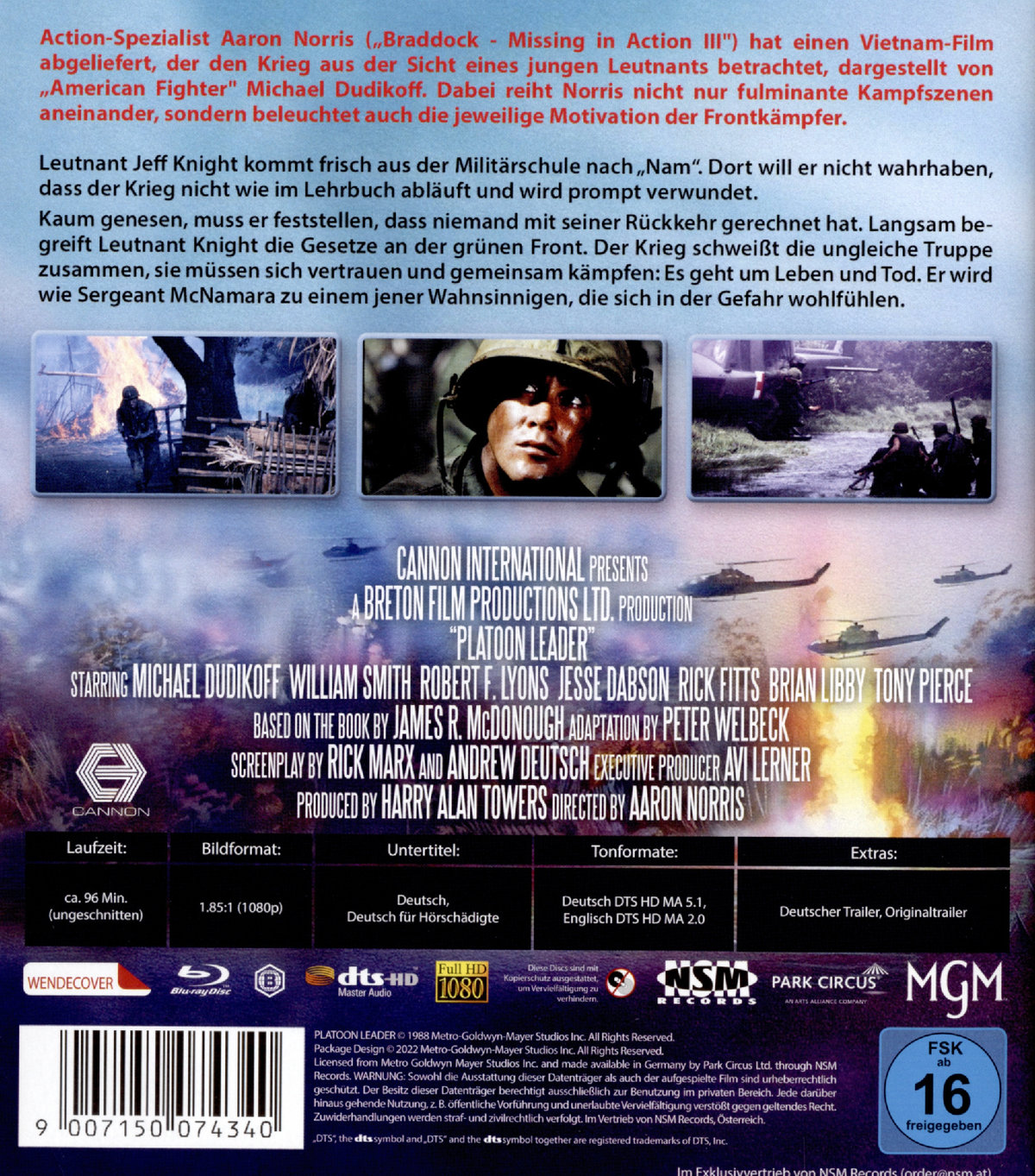 Platoon Leader (uncut)  (Blu-ray Disc)