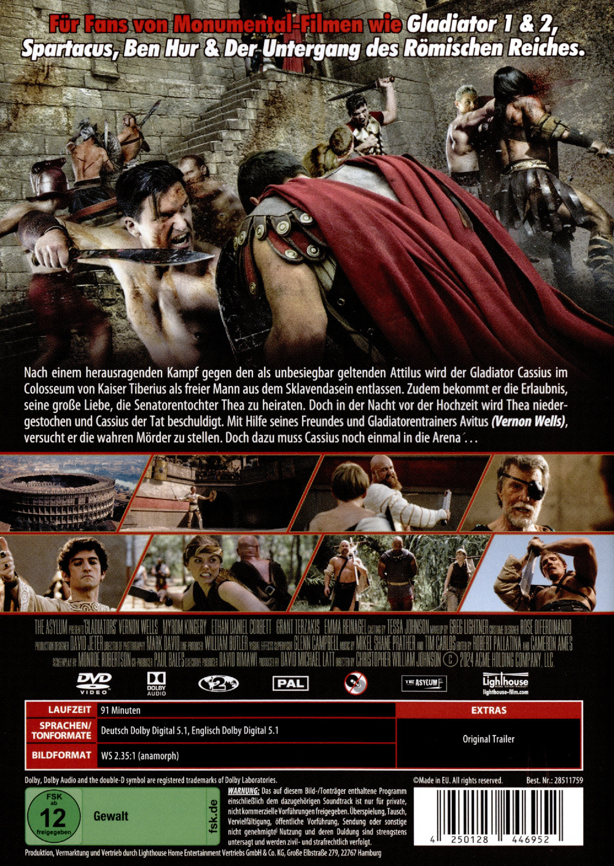 Gladiators - Zurück in die Arena  (DVD)
