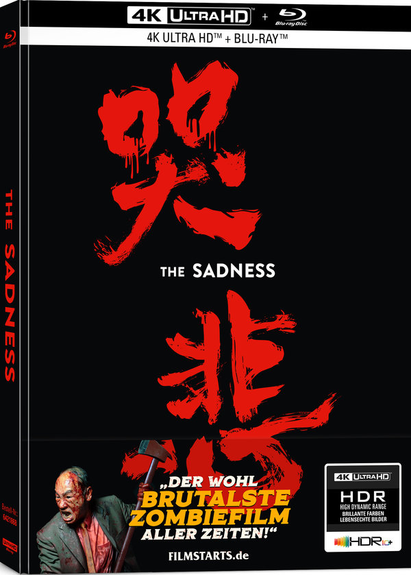 Sadness, The - Uncut Mediabook Edition (4K Ultra HD+blu-ray)