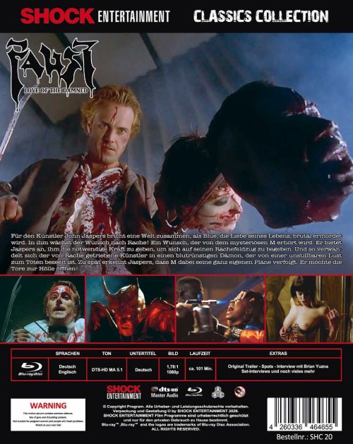 Faust - Love of the Damned - Uncut Edition (blu-ray)