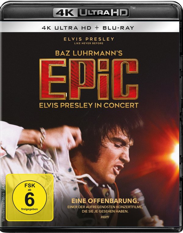 EPiC: Elvis Presley in Concert  (4K Ultra HD+Blu-ray)