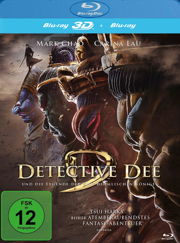 Detective Dee und die Legende der vier himmlischen Könige 3D (3D blu-ray)