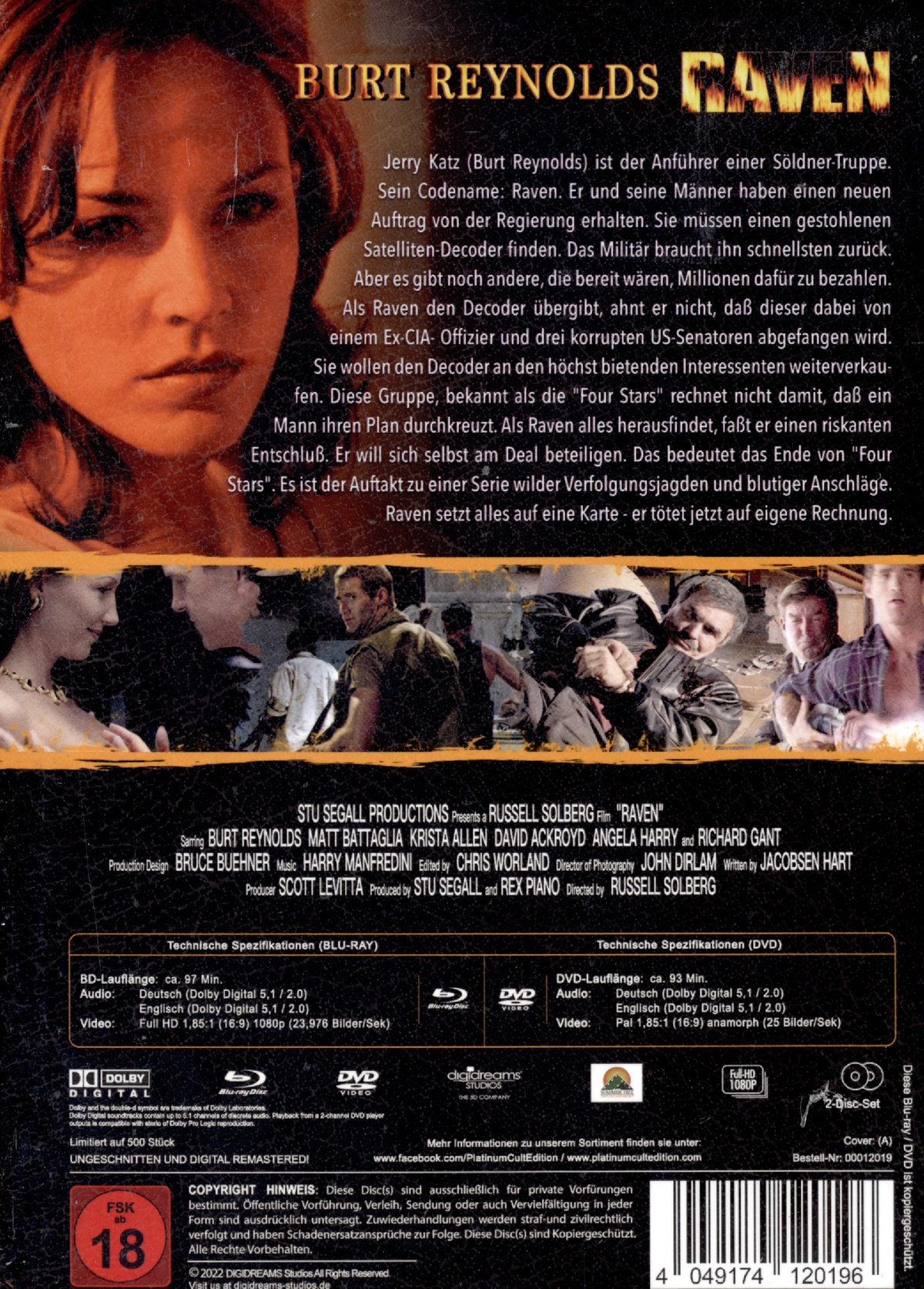 Raven - Uncut Mediabook Edititon (DVD+blu-ray) Raven - Uncut Mediabook Edititon (DVD+blu-ray)