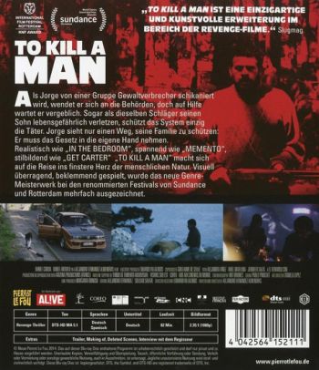 To Kill a Man (blu-ray)