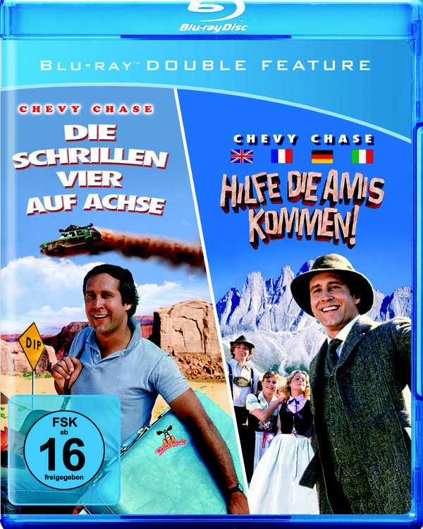Die schrillen Vier auf Achse/Hilfe, die Amis kommen  [2 BRs]  (Blu-ray Disc)